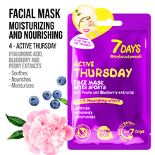 Încarcă imaginea în Galerie, 7DAYS Set Cadou Beauty Week 7 Masti Faciale Sheet

