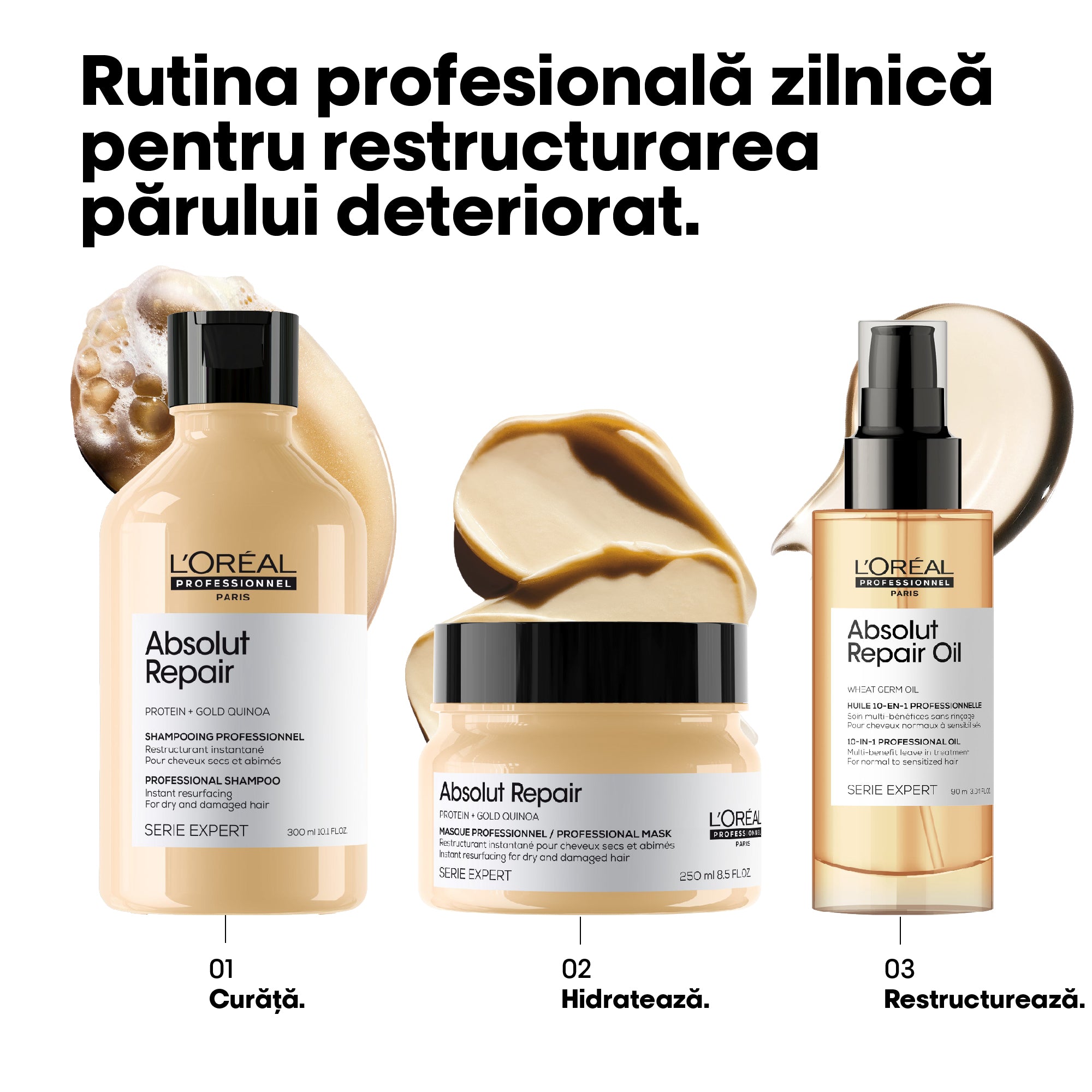 L'Oreal Professionnel SE Absolut Repair - Rezerva Sampon 500ml - Beauty Lounge