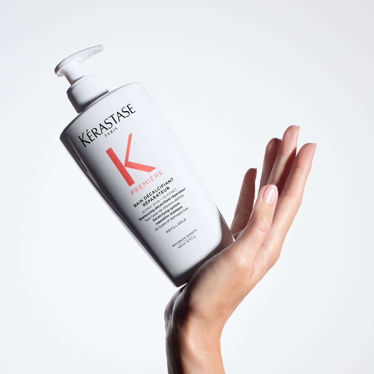Kerastase Premiere Bain Decalcifiant Reparateur - Sampon Reparator Par Deteriorat Reincarcabil 500ml - Beauty Lounge