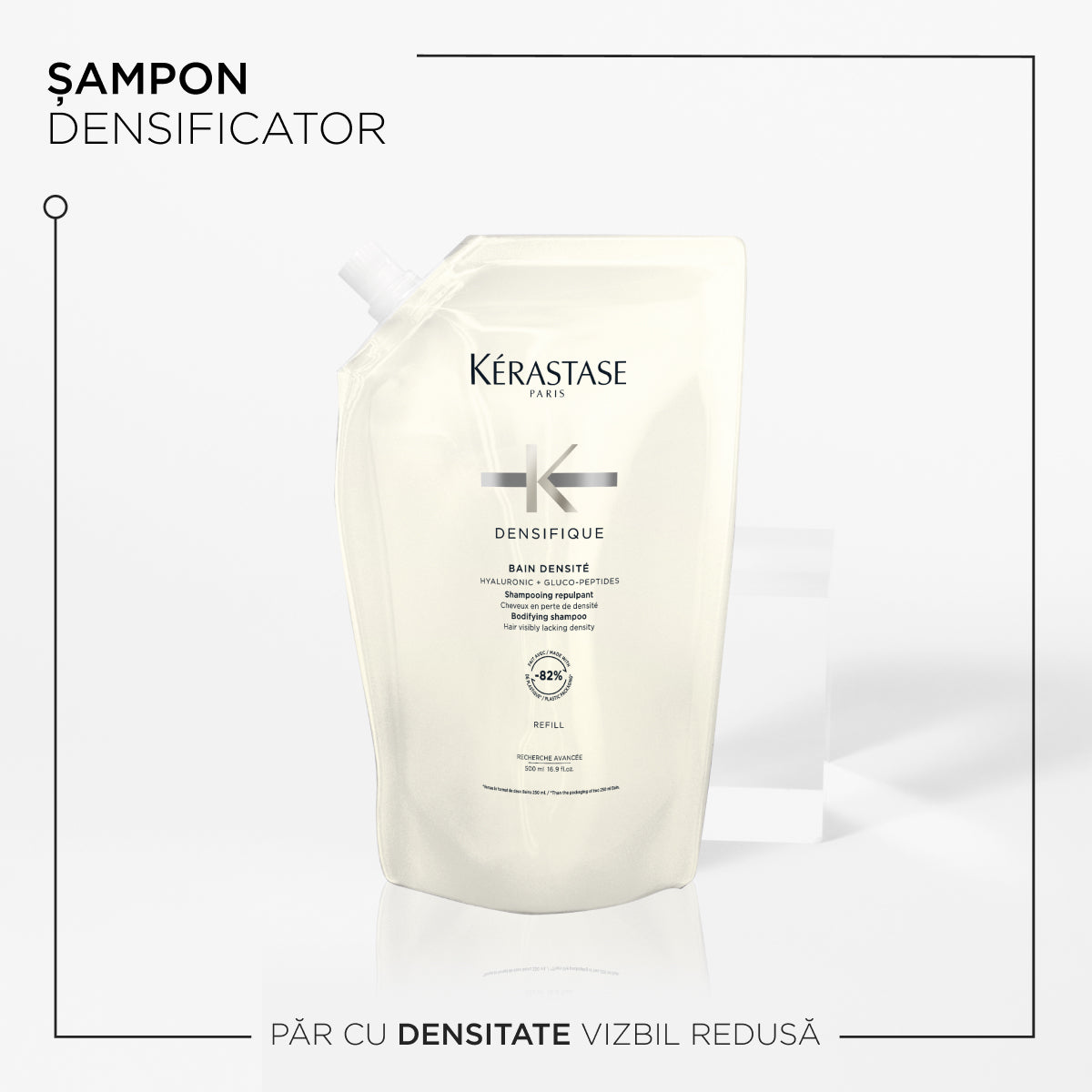 Kérastase Densifique Bain Densite - Sampon Densificator Rezerva 500ml - Beauty Lounge
