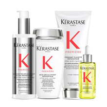 Încarcă imaginea în Galerie, Set Kerastase Premiere Reparateur - Sampon 250ml Pre-Sampon 250ml Balsam 200ml si Ulei 30ml
