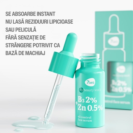 7DAYS Set Cadou My Beauty Week Mattifying Paradise - Pentru Matifiere
