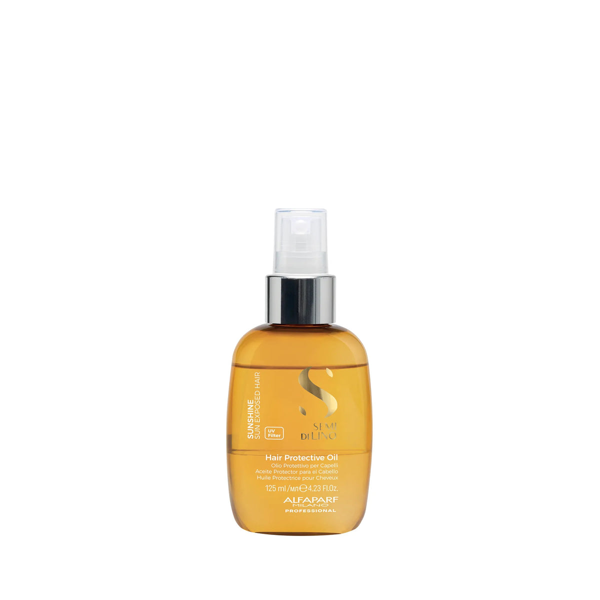 Alfaparf Milano Semi Di Lino Sunshine Protective Oil 125ml - Ulei Bifazic