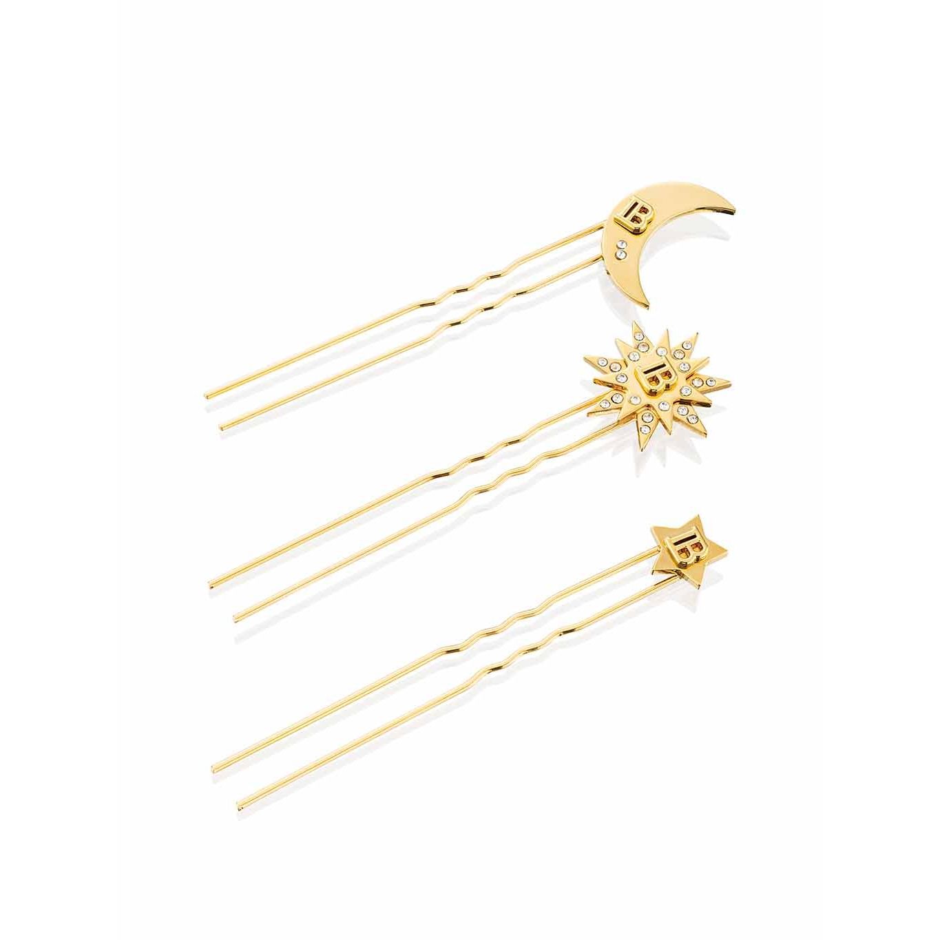 Balmain Limited Edition Pin Set Gold - Agrafe de Lux Pentru Par - Beauty Lounge