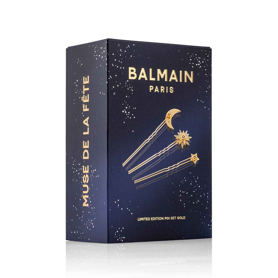 Balmain Limited Edition Pin Set Gold