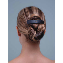 Încarcă imaginea în Galerie, Balmain Limited Edition Leather Barrette Cosmic Sapphire
