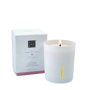 Rituals of Sakura Scented Candle 290g - Lumanare Parfumata de Lux