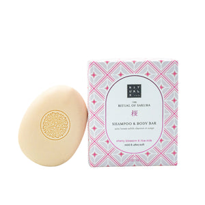 Rituals of Sakura Shampoo-Body Bar - Sampon si Baton Pentru Corp 100gr