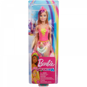 Barbie Papusa Printesa Dreamtopia cu Coronita Roz