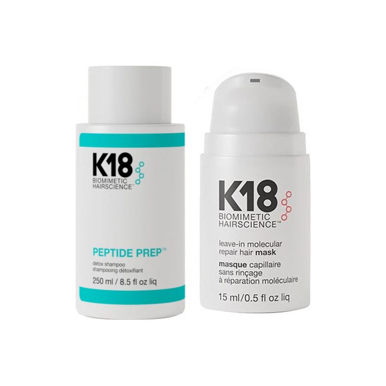 Set K18 Sampon Peptide Prep 250ml si Masca Leave-In 15ml