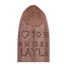 Încarcă imaginea în Galerie, Layla Cosmetics Immoral Shine Lipstick No 12 Laylaful - Ruj Intens Hidratant
