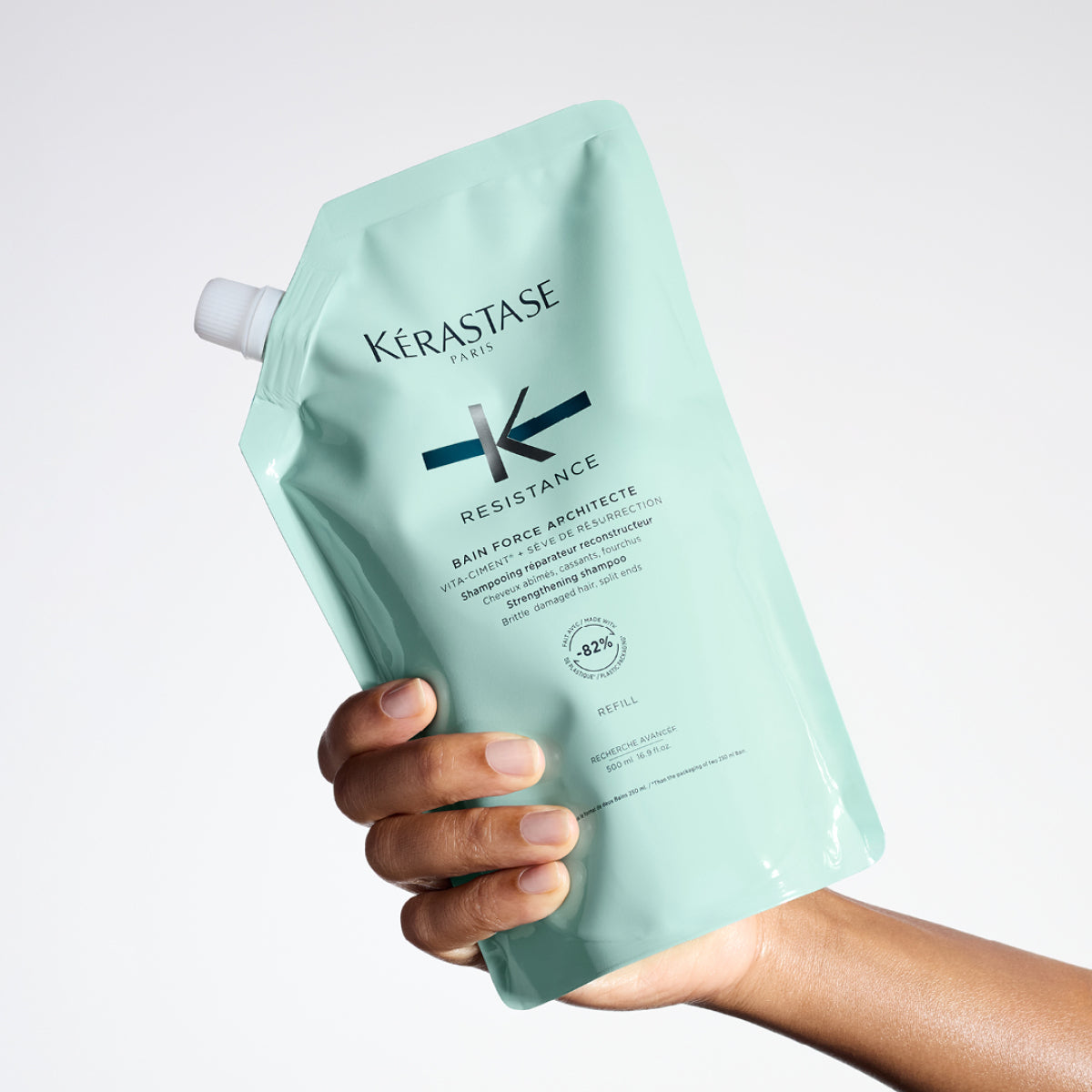 Kerastase Resistance Bain Force Architecte - Rezerva Sampon 500ml - Beauty Lounge