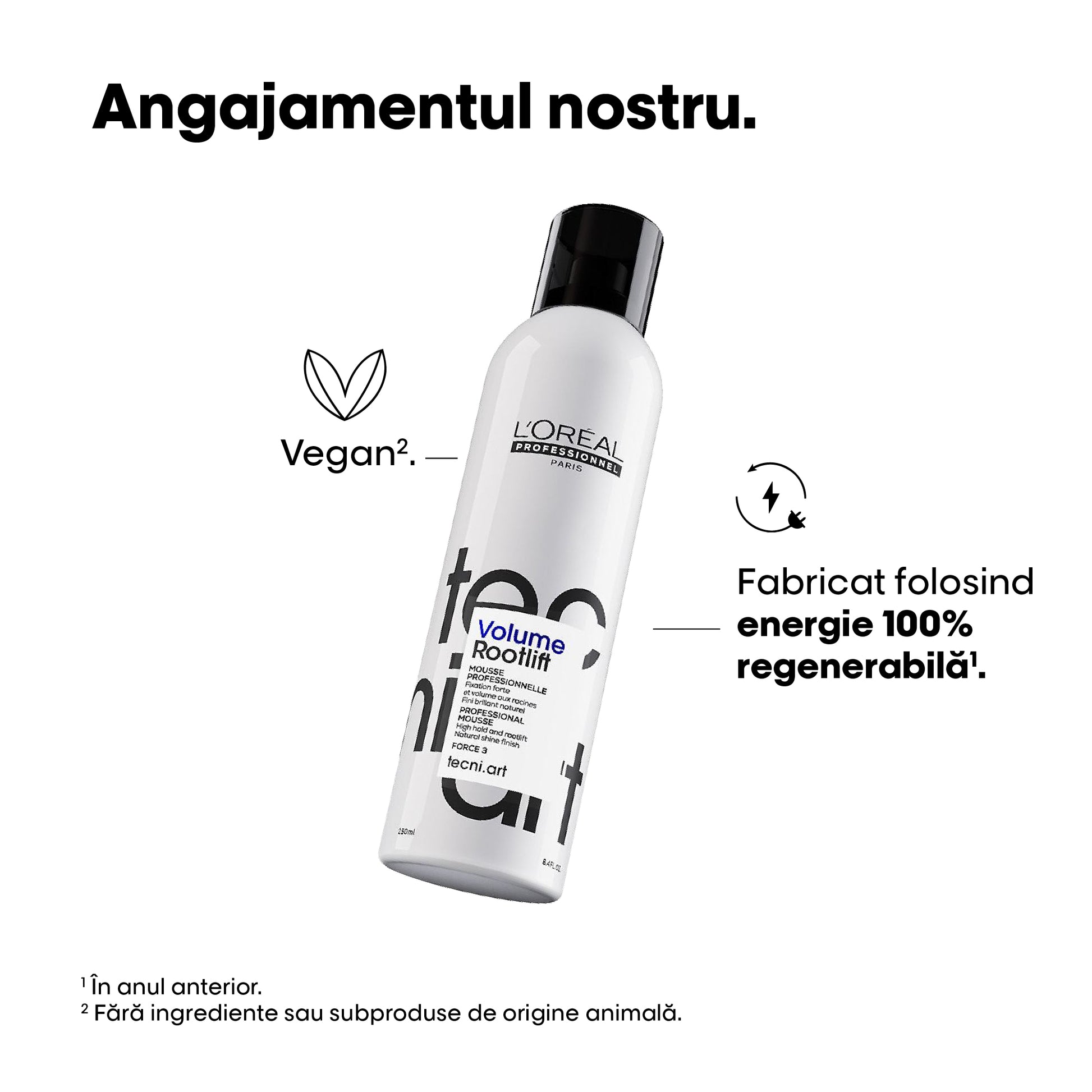 L'Oreal Professionnel Tecni Art Volume Lift Spuma Pentru Volum la Radacina 250ml - Beauty Lounge
