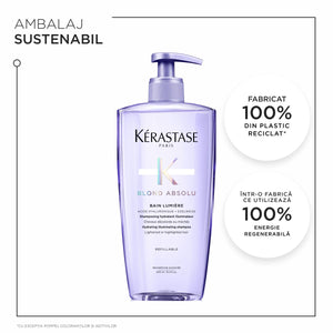 Kerastase Blond Absolu Bain Lumiere - Sampon Hidratant Iluminator Reincarcabil 500ml