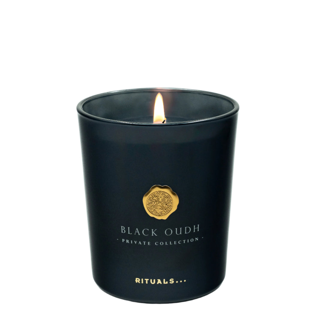 Rituals Private Collection Black Oudh Scented Candle 360g - Lumanare Parfumata de Lux