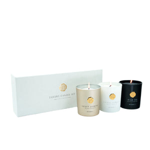 Rituals Private Collection Candle M - Set 3 Lumanari Parfumate 140gr