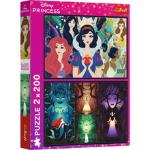 Încarcă imaginea în Galerie, Trfl Puzzle 2X200 Disney Frumoasele Printese
