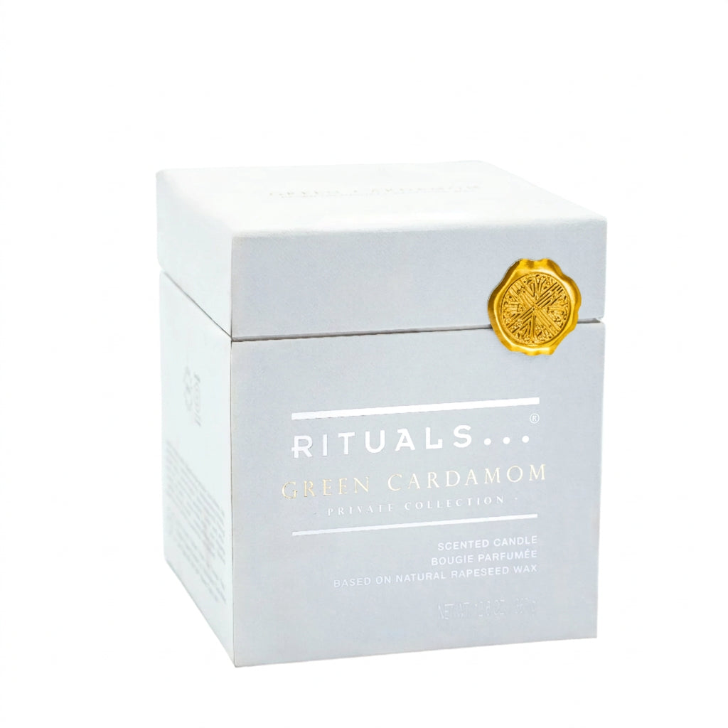 Rituals Private Collection Green Cardamom Scented Candle 360g - Lumanare Parfumata de Lux - Beauty Lounge