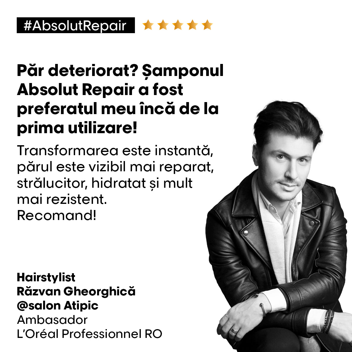 L'Oreal Professionnel SE Absolut Repair - Rezerva Sampon 500ml - Beauty Lounge
