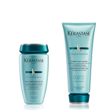 Încarcă imaginea în Galerie, Set Kerastase Resistance Force Architecte Sampon 250ml si Balsam 200ml
