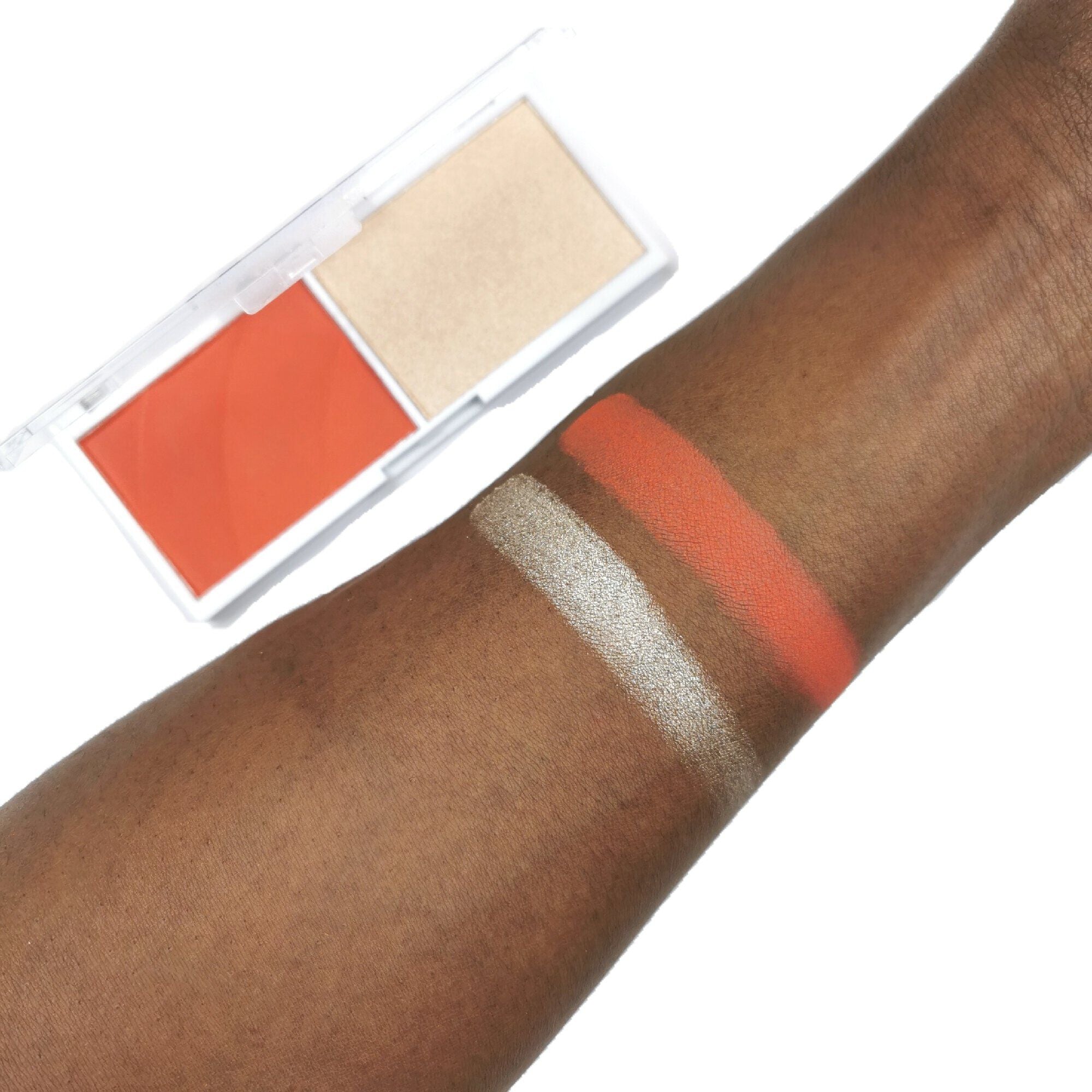 Makeup Revolution Relove Colour Play Blushed Duo Daydream - Blush Iluminator