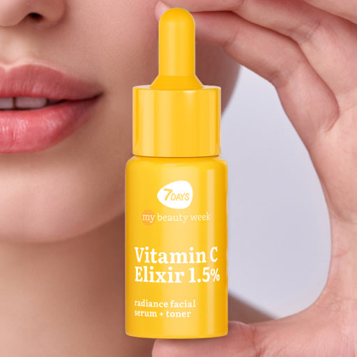 7DAYS Ser Facial & Toner My Beauty Week Vitamin Elixir 1.5% Iluminator 20ml