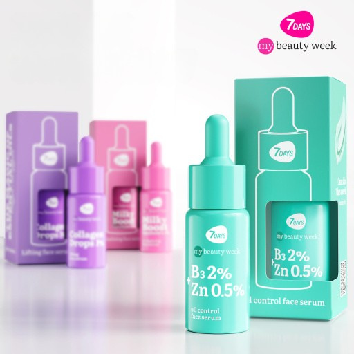 7DAYS Set Cadou My Beauty Week Mattifying Paradise - Pentru Matifiere