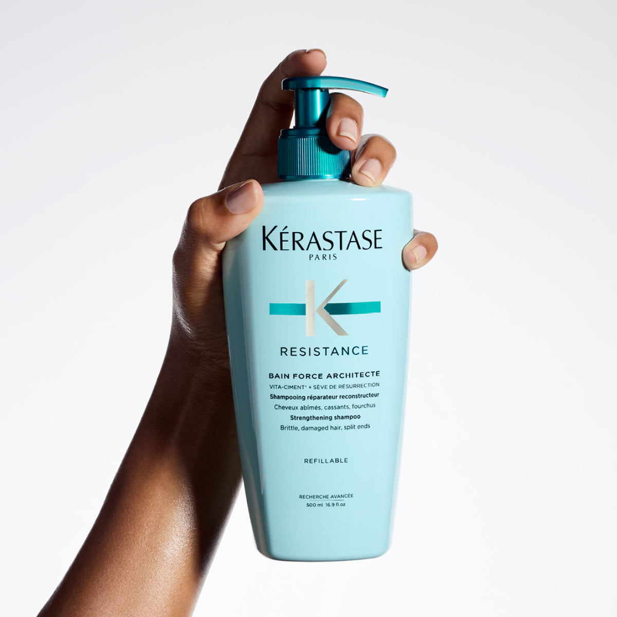 Kerastase Resistance Bain Force Architecte - Sampon Reconstructor Reincarcabil 500ml - Beauty Lounge