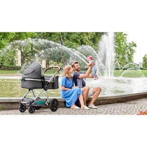 Kinderkraft Carucior 3 in 1 Veo Grey