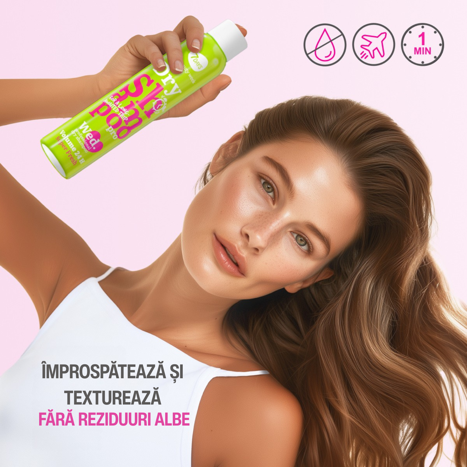 7DAYS Sampon Uscat My Beauty Week 24 Hour Volume Super Fresh 200ml