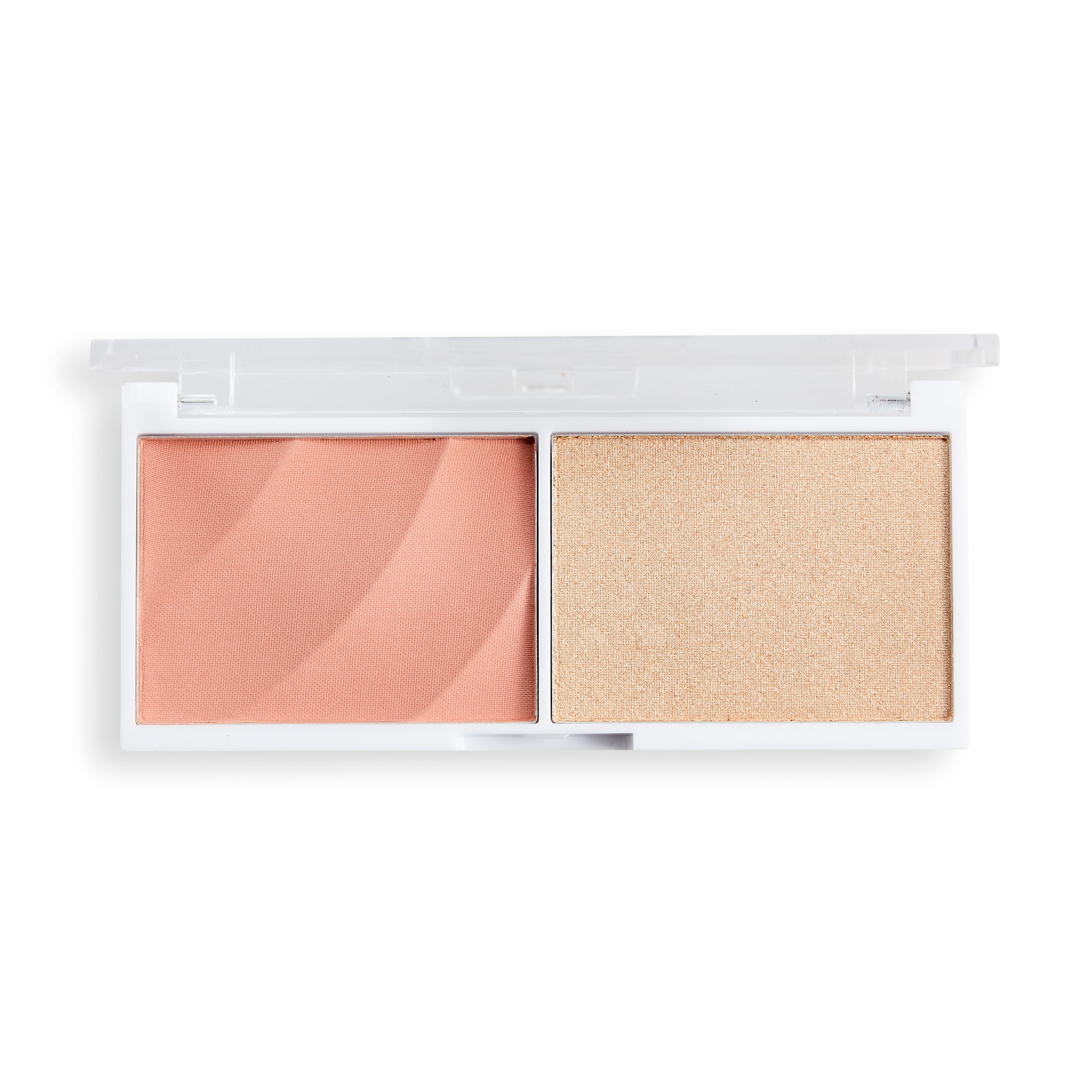 Makeup Revolution Relove Colour Play Blushed Duo Sweet - Blush Iluminator
