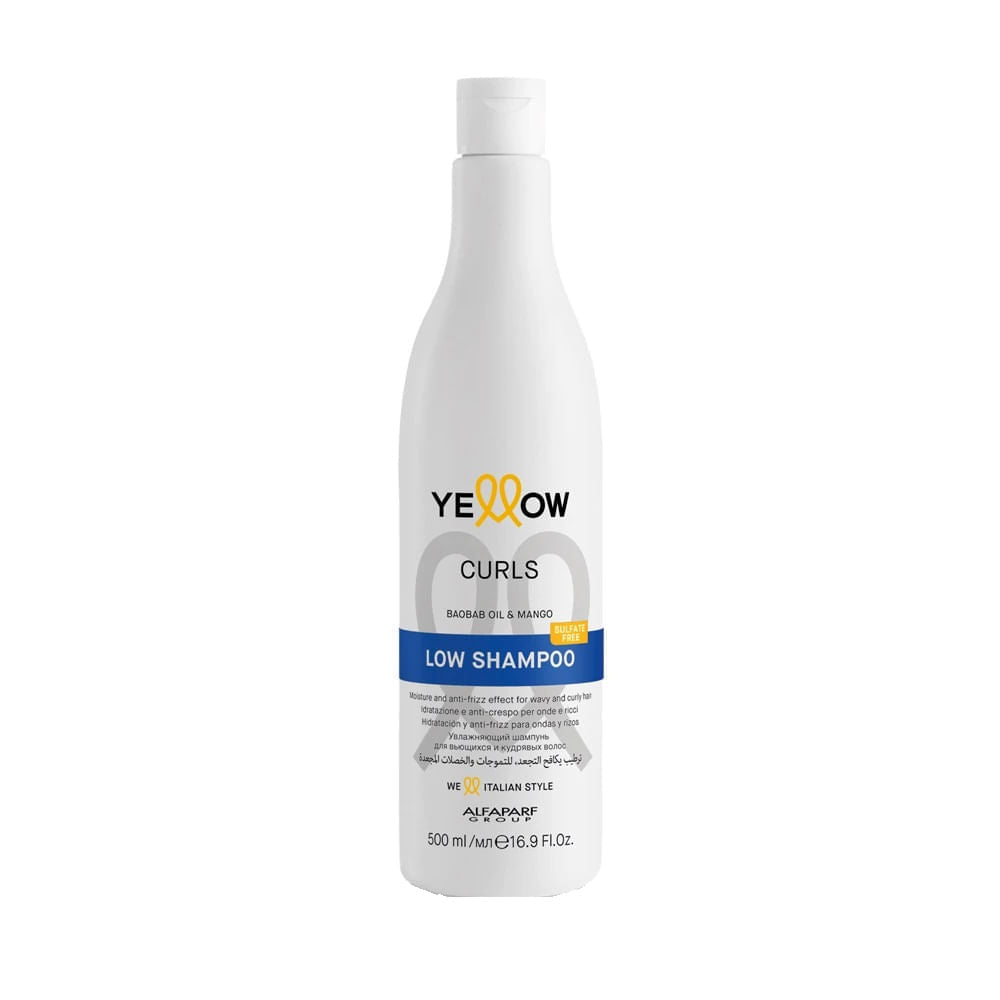 Yellow Curls Sampon Hidratant Anti-Frizz Pentru Par Ondulat 500ml