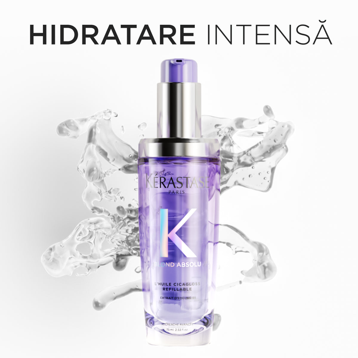 Kerastase Blond Absolu L'Huile Cicagloss - Ulei Pentru Par Blond Reincarcabil 75ml - Beauty Lounge
