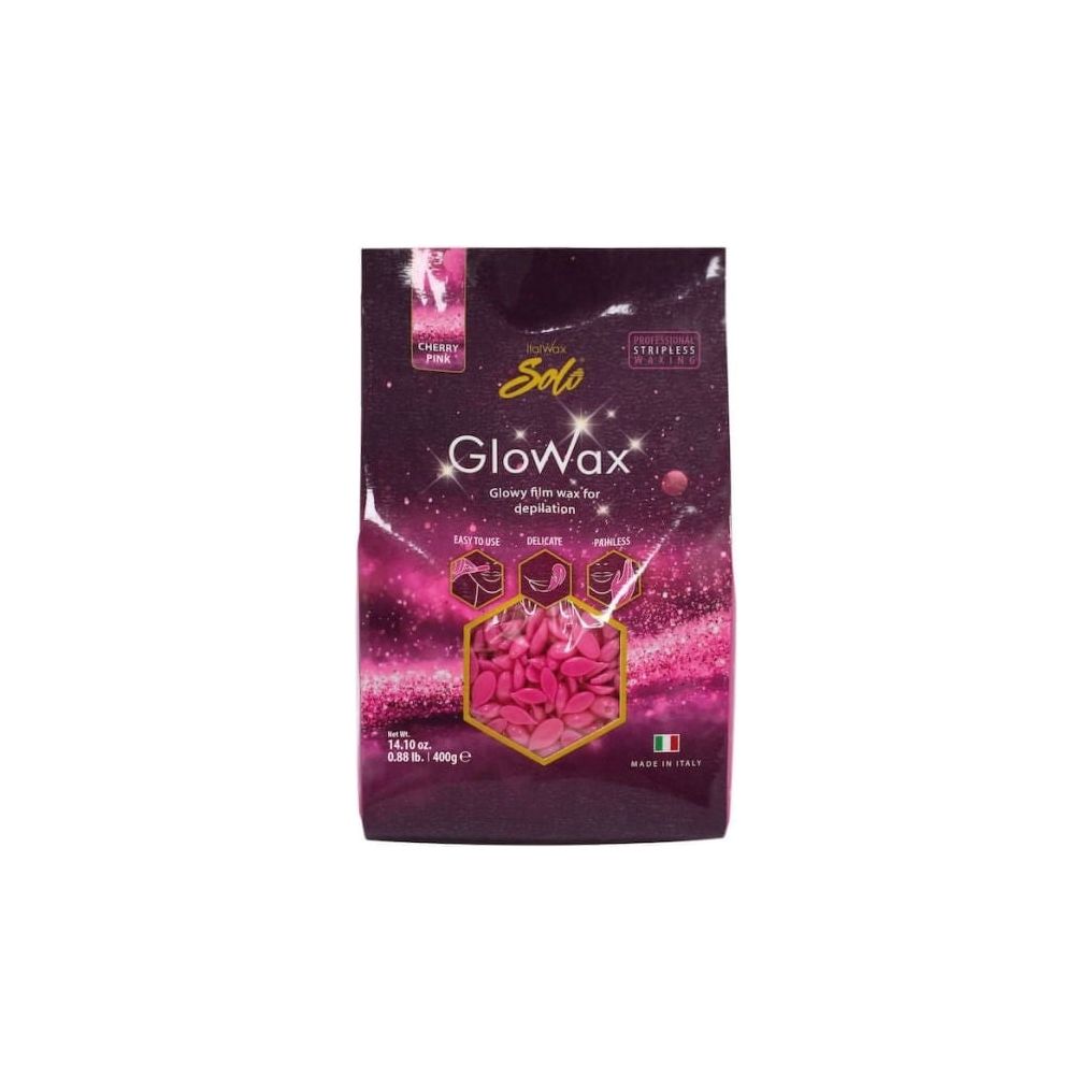 ItalWax Ceara Elastica Perle Glowax Cherry Pink 400gr