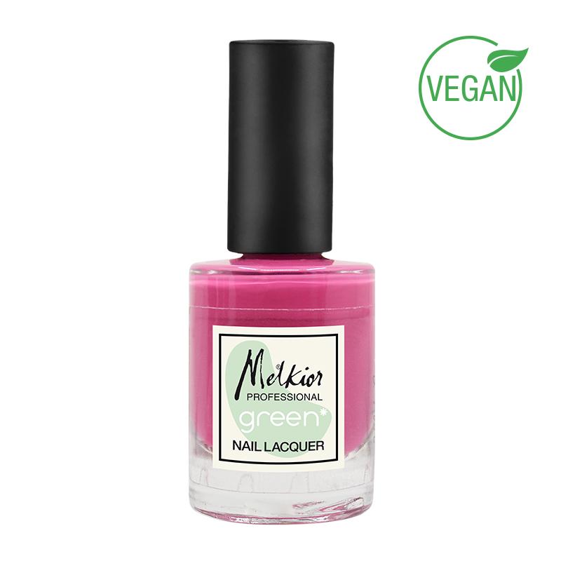 Melkior Oja Green Wild Rose 15ml - Lac de Unghii Vegan cu Luciu Intens si Uscare Rapida