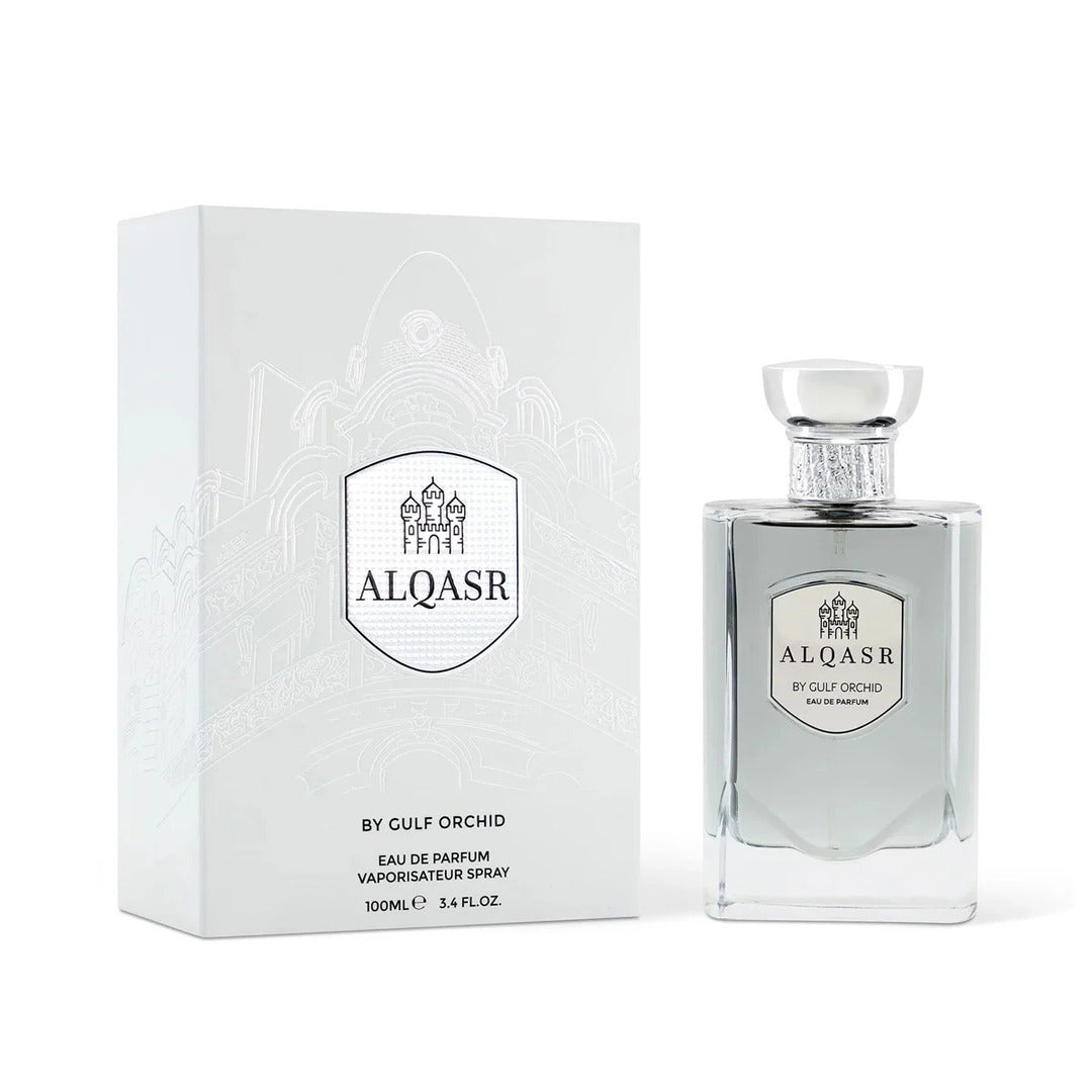 Gulf Orchid Al Qasr Silver Apa de Parfum Unisex 100ml – Parfum Fresh Lemnos Elegant