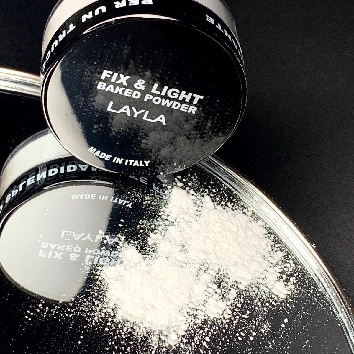 Layla Cosmetics Fix and Light Baked Powder No 1 - Pudra Pulbere