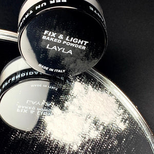 Layla Cosmetics Fix and Light Baked Powder No 1 - Pudra Coapta
