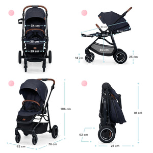 Kinderkraft Carucior All Road Imperial Blue