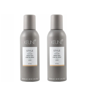 Set Keune 2 x Spray Wax 200ml - Ceara Fina Pentru Texturi Lejere