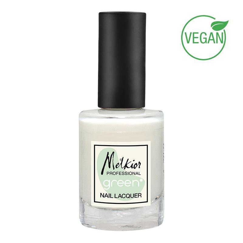 Melkior Oja Lucioasa Green French Milky 15ml - Lac de Unghii Vegana cu Luciu