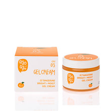 Încarcă imaginea în Galerie, QyoQyo Tangerine Bright and Moist Gel Cream 85ml - Crema Gel
