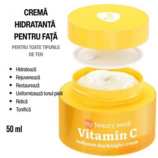 7DAYS Set Cadou My Beauty Week Just Drop Vitamin - Pentru Luminozitate