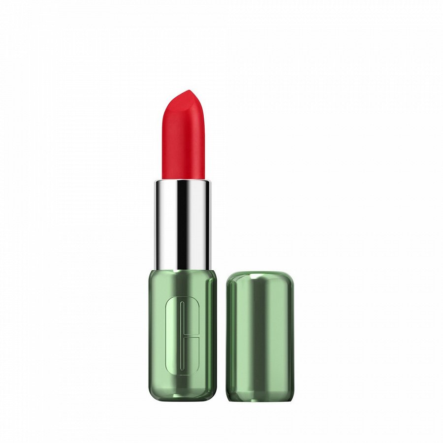 Clinique Pop Longwear Lipstick Matte 18 Chili Pop  3.9g - Ruj