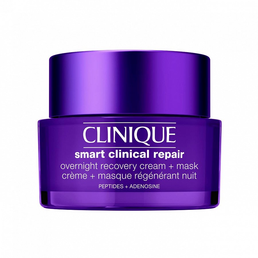 Clinique Smart Clinical Repair Overnight Recovery Cream and Mask 50ml - Pentru Noapte