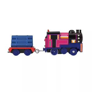 Fisher Price Thomas Locomotiva cu Vagon Push Along Ashima