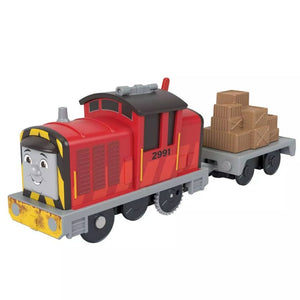 Fisher Price Thomas Locomotiva Motorizata Selly cu Vagon