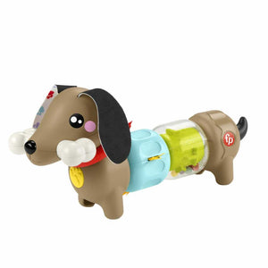 Fisher Price Jucarie Catelus de Activitate Pentru Bebelusi Click and Spin