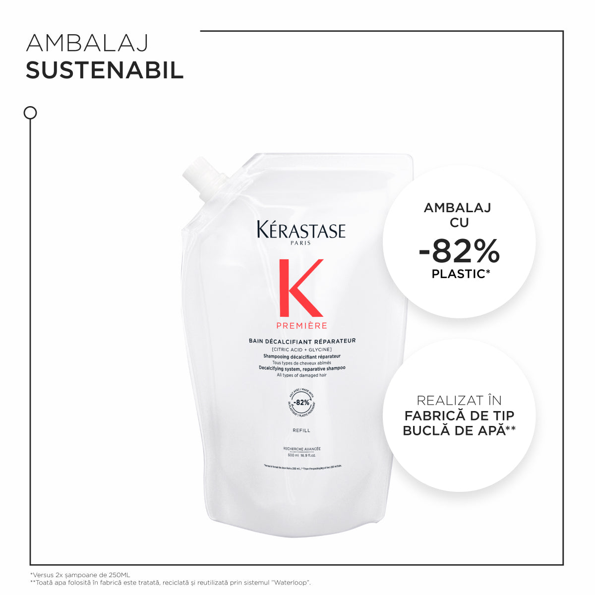 Kerastase Premiere Bain Decalcifiant Reparateur 500ml - Rezerva Sampon Reparator