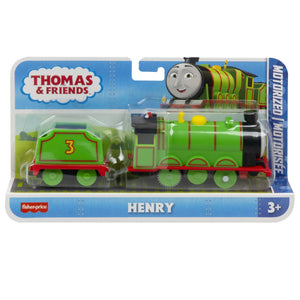 Fisher Price Thomas Locomotiva Motorizata Henry cu Vagon